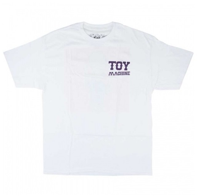 Toy Machine Dingleberry T Shirt White トイマシーン ディングルベリー Tシャツ ホワイト Pretzels Skateboard And Culture