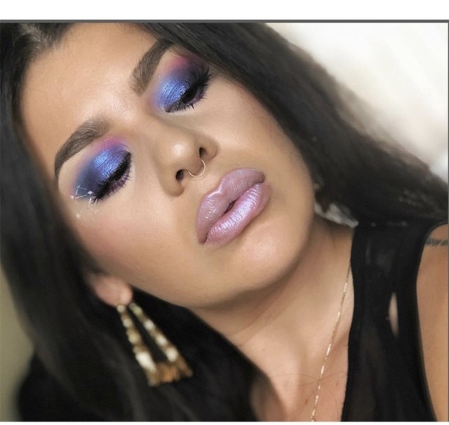 Handaiyan リップグロス クリア 透明 ラメ パール 01 ユニコーンカラー Jantile