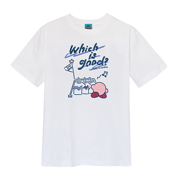 星のカービィ Which is good? Tシャツ(ホワイト) / THE KING OF GAMES