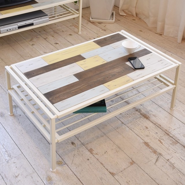 Shabby Chic Low Table / シャビーシックスタイル シャビーシック ローテーブル