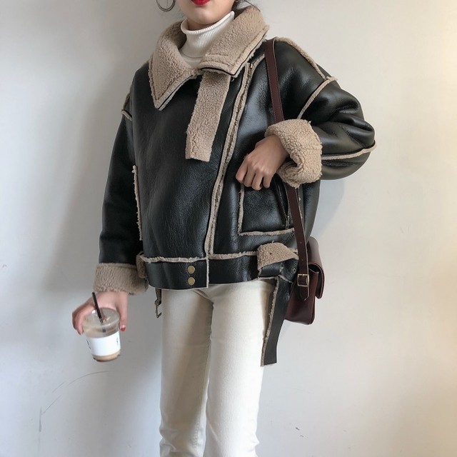 期間限定 半額以下 アウター レディース ジャケット レディース 秋 冬 ライダースジャケット ボアジャケット ショートコート ボア ライダース もこもこ 裏起 人気再入荷 Carlavista Com