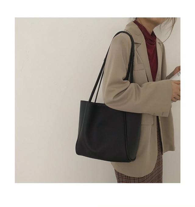 使いやすい 合皮トートバッグ レディース トートバック ポーチ付き シンプル おしゃれ ビジネスバッグ ファスナー オフホワイト ブラウン 黒 ベージュ軽量 フォーマルバック 通勤バッグ 営業バッグ 大きめ 小さめ 面接 大学生 黒 大容量 肩掛け Bag Women ギフト