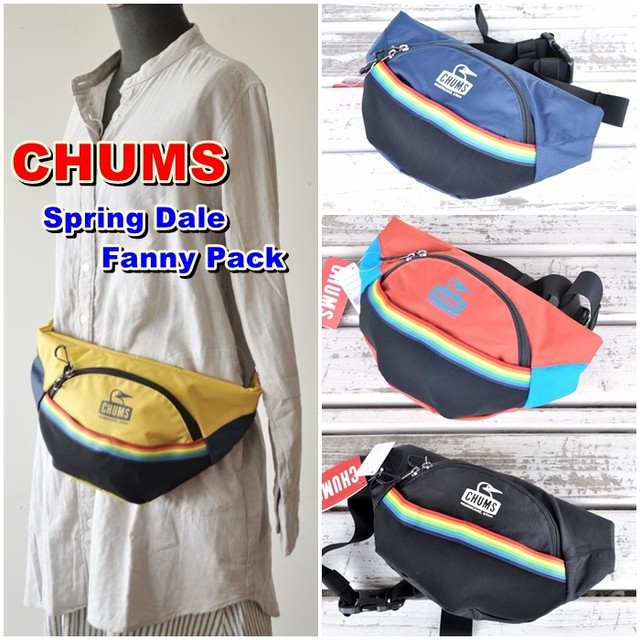 チャムス ｃｈｕｍｓ ボディバッグ ウエストポーチ スプリング スプリングデールファニーパック Ch60 2742 Spring Dale Fanny Pack Bluelineshop