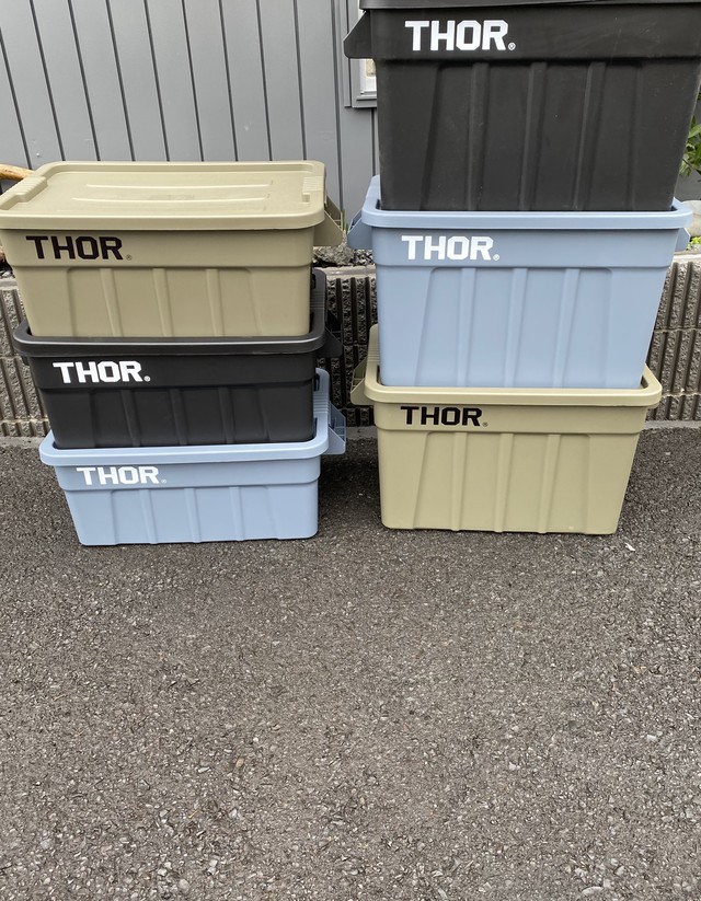 Thor ラージコンテナ７５ｌ アウトドアショップcairn