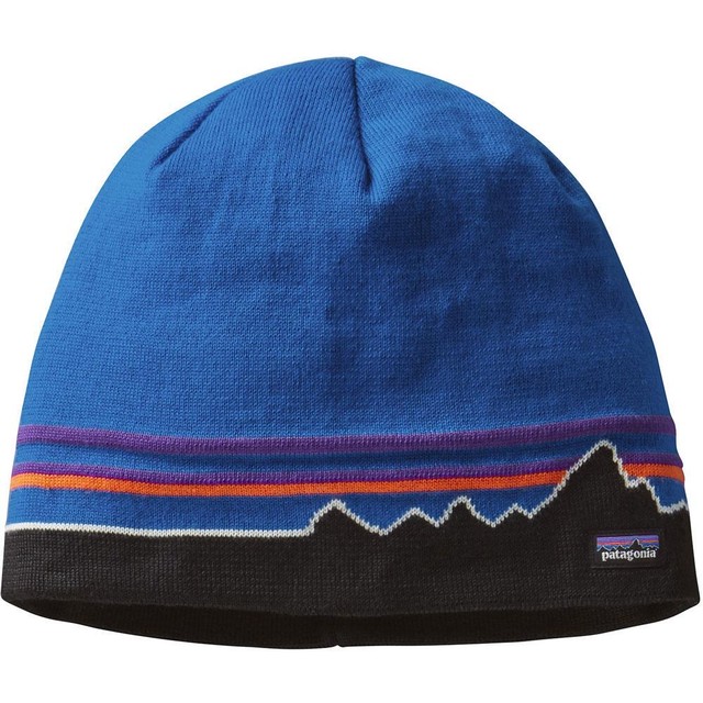 パタゴニア ビーニー ニット キャップ 帽子 アウトドア ハット 新作 残りわずか Patagonia Beanie Hat Classic Fitz Roy Andes Blue Hi808shop