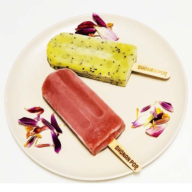 【SHONAN POPs】アイスキャンディー6本セット(キウイ・ストロベリー)