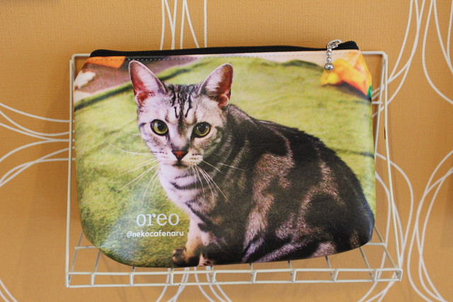 オレオくんポーチ ねこカフェなる 長野の猫カフェ