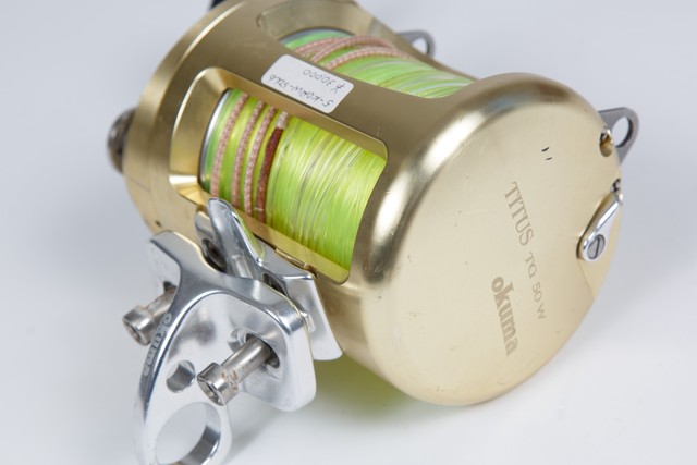 Used オクマ 50lb Wリール 5 Korw 50lb Bluewater