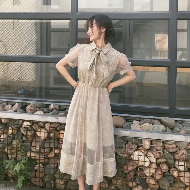 ミディアム丈ワンピース Luluca 韓国トレンドファッションluluca ルルカ