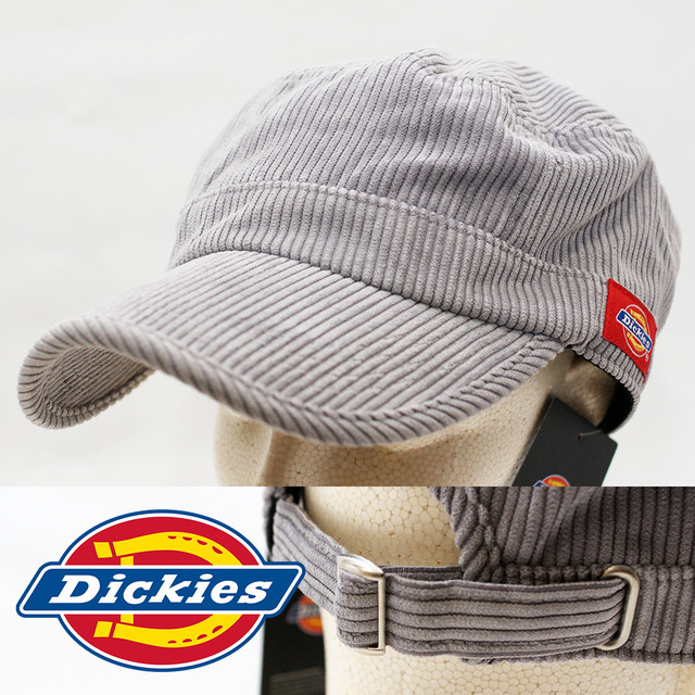 ワークキャップ 帽子 メンズ レディース コーデュロイ ディッキーズ Dickies Corduroy Work Cap グレー 14407800 85 ワークブランド インポートキャップ専門店 Next Intersection