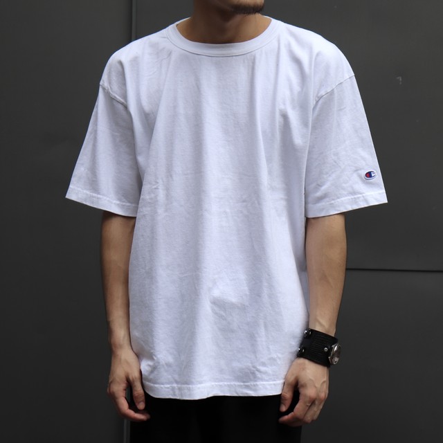 Champion T1011 Heavy Weight Jersey T Shirts チャンピオン ティーテンイレブン 無地 白t クルーネック Roger S Vintage Used Clothing ロジャース