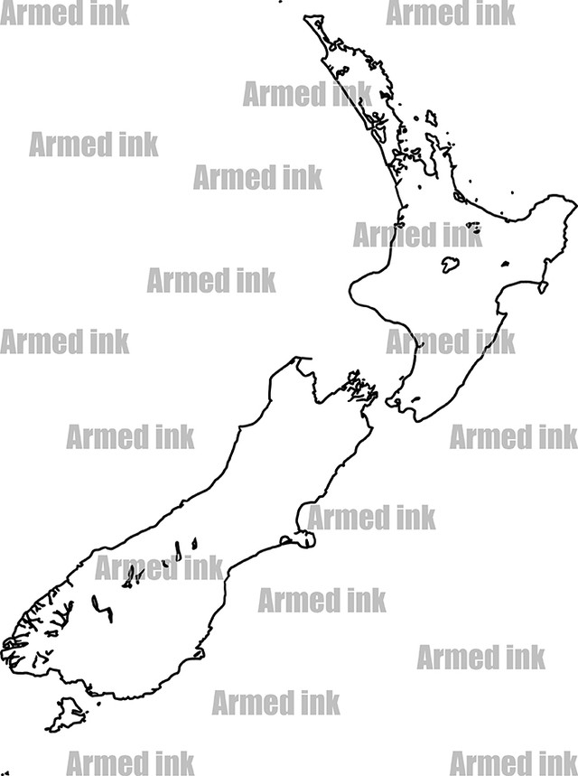 商用可素材 オセアニアの白地図セットを紹介 1coins