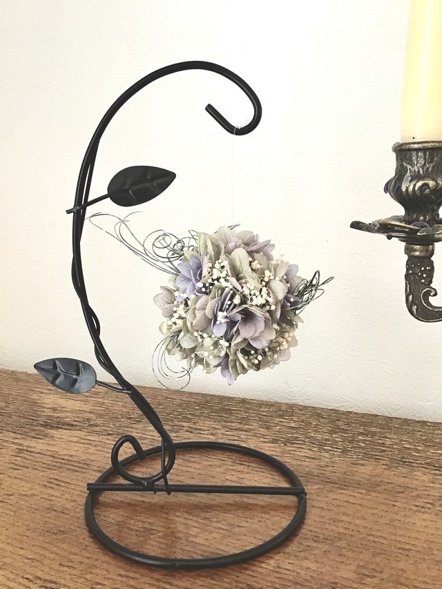 紫陽花のボールブーケ プリザーブドフラワー専門 Flowersalon Hanayuri 紫陽花のボールブーケ プリザーブドフラワー専門 Flowersalon Hanayuri