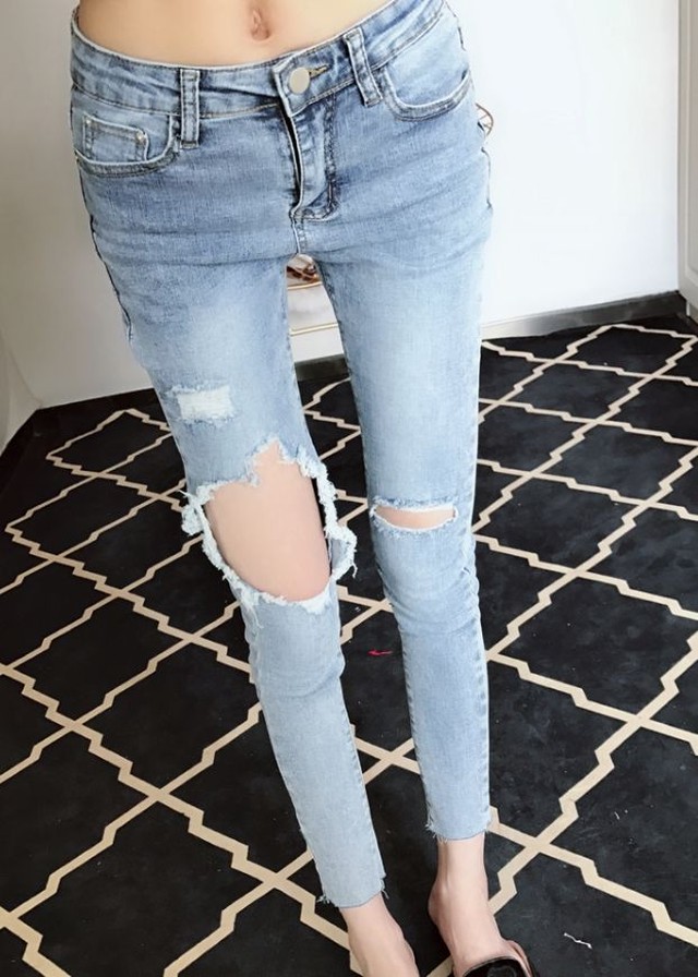 スキニーパンツ レディース デニムパンツ レディース スキニー ストレートデニムパンツ 韓国 ファッション レディース Jm4247 ワンピの里
