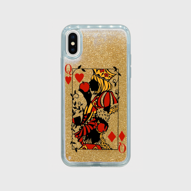 グリッタースマホケース 白雪姫 Iphone X Xs用 受注生産 Mishket