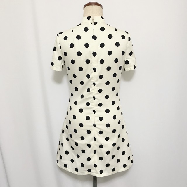 ドットワンピース ホワイト Louie Louie
