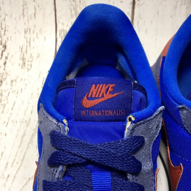 Nike Internationalist ナイキ インターナショナリスト スニーカー シューズ 青赤 28cm F09 Used品 Etc