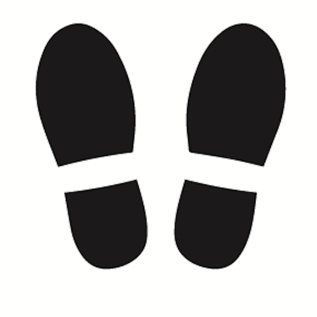 ソーシャルディスタンス 足跡シール 3枚セット Sdc Net