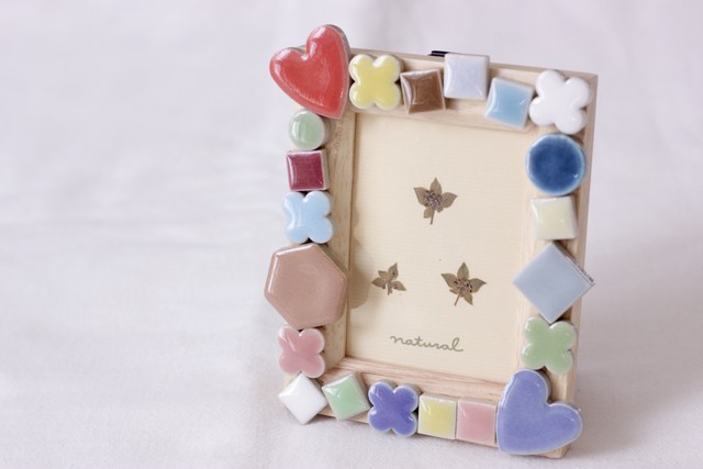 タイルフォトフレーム Myrk マイアーク Oyakohappyproject