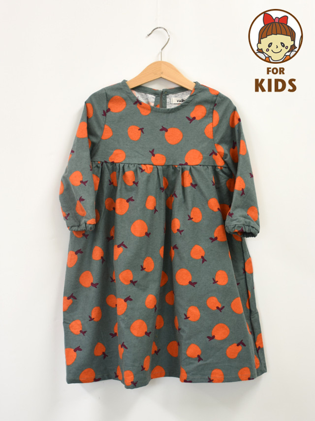 コットン起毛フルーツ柄プリントワンピース Rzawop03 Select Fashion Asahiya