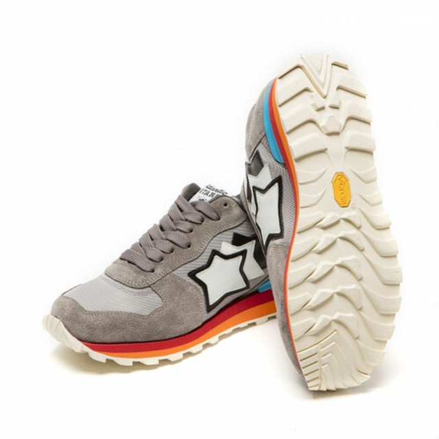 Atlantic Stars アトランティックスターズ Antares アンタレス Cs Pr Larc グレー スニーカー メンズ Brillante ブリランテ