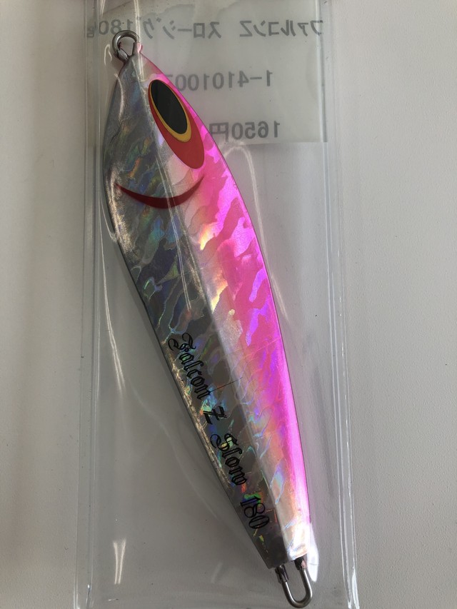 ファルコンzスロージグ 180g ピンクバック 1 Bluewater