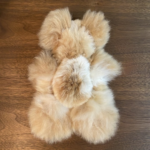 ベビーアルパカ 100 テディベア ぬいぐるみ Lucuma