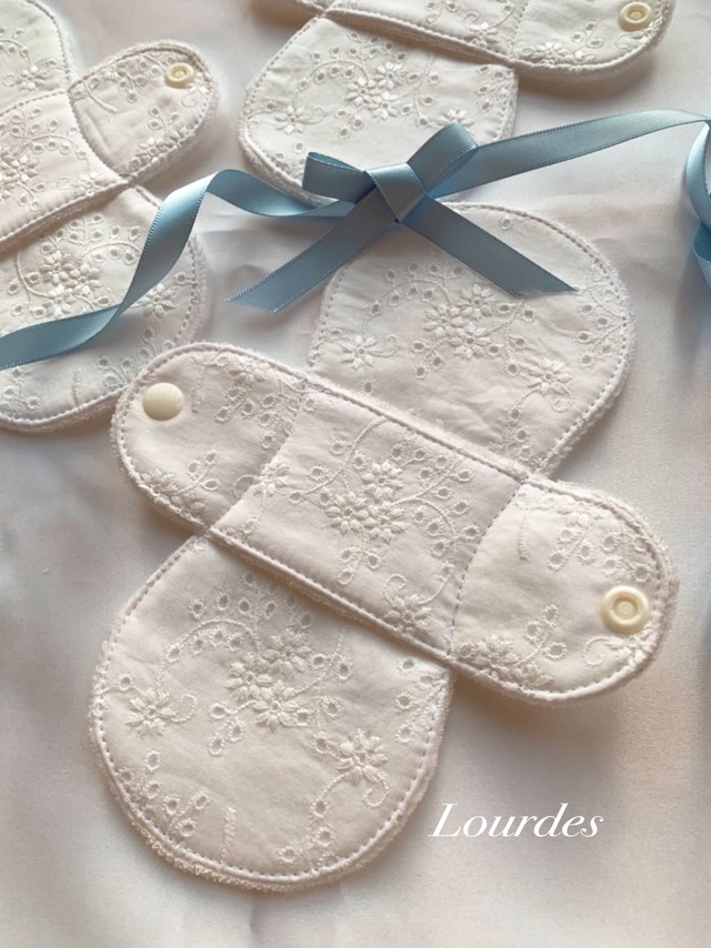 マリアの癒し 布ライナー2枚セット 布ナプキンのお店lourdes