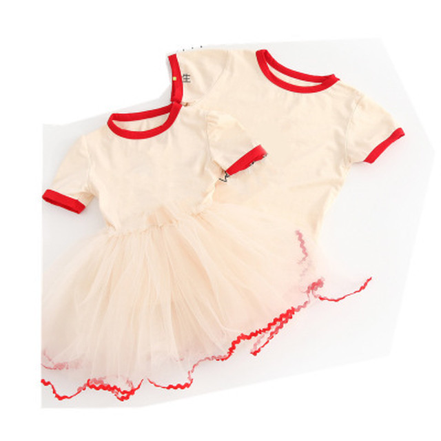 家族お揃い お揃いコーデ 姉弟 兄妹 姉妹 兄弟 パパ ママ 人気 夏 Tシャツ ワンピース Dyh海外子供用品