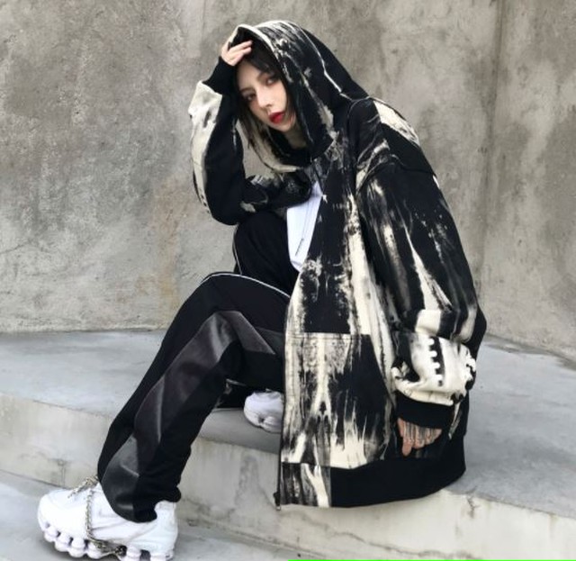 インスタグラマー着用モデル ジャケット アシンメトリー スタイリッシュ カジュアル ストリート モダン シック ピープス オルチャン 韓国ファッション M1777 Amouretvie モレヴィ