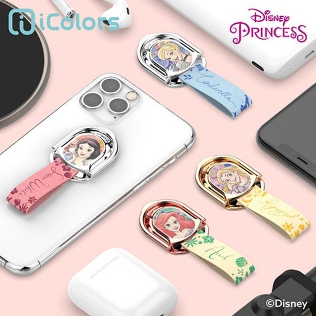 多機種対応 Iphone アンドロイド ホールドリング スマホリング キャラクター プリンセス Princess Cute Mermaid ストラップ Sti 386 Hanholic Jp Iphoneケース スマホアクセサリー 輸入雑貨