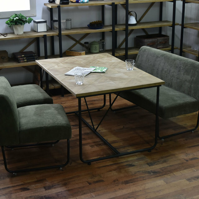 Kaleido Dining Table / 西海岸ヴィンテージスタイル カレイド ダイニングテーブル