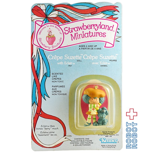 ストロベリーショートケーキpvc クレープシュゼットとエクレア Robotrobot