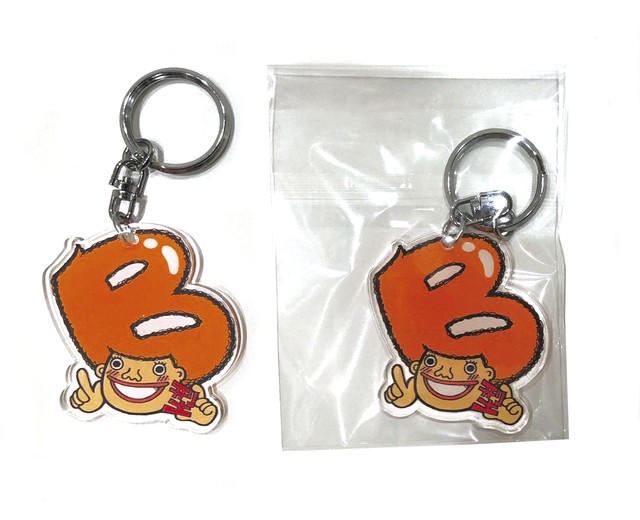 血液型キーホルダー B型 アクリル3mm ゆるキャラ ブサイクかわいい 萌えキャラ おもしろグッズ Polishplus パリッシュプラス