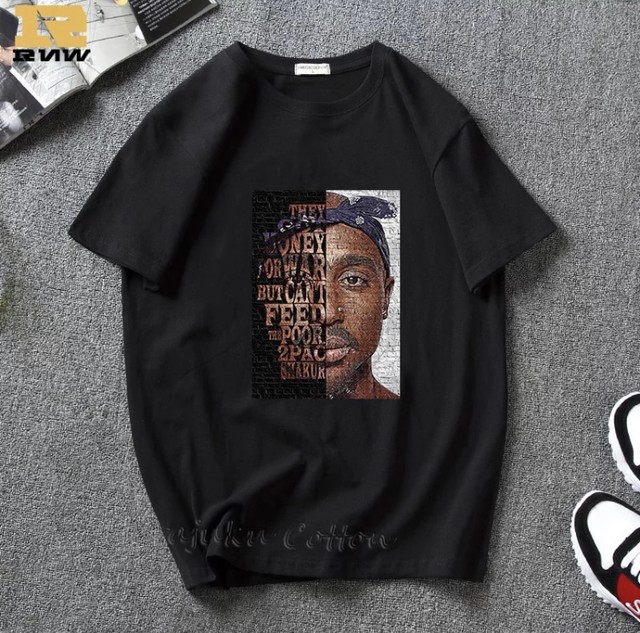 2pac Tシャツ フリーサイズ Yfa