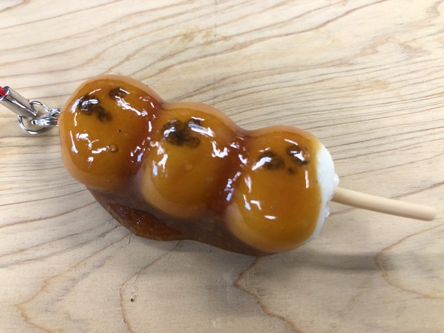 食品サンプルストラップ みたらし団子 葵サンプル