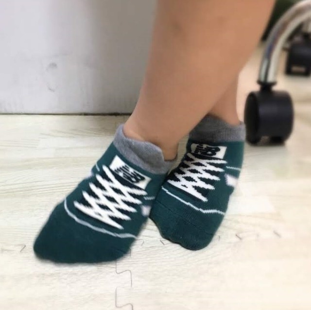 ニューバランス キッズ スニーカーソックス New Balance正規品 エヌビー靴下 Loosey Goosey