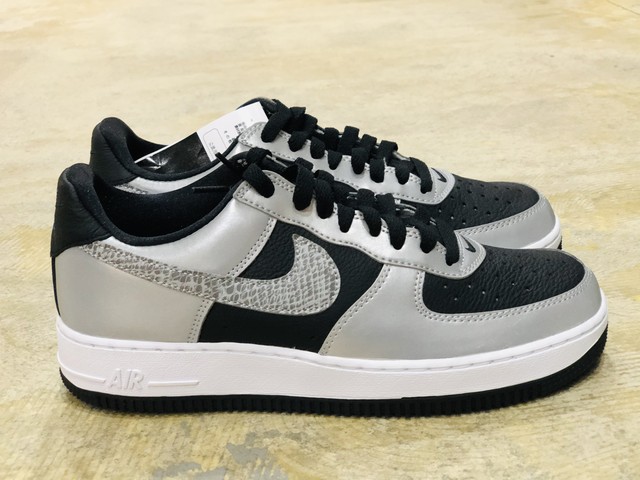 Nike Air Force 1 B Black Snake Reflective Black Silver Black ナイキ エアフォース 1 B 黒蛇 リフレクティブ ブラック シルバー ブラック Dj6033 001 Inception