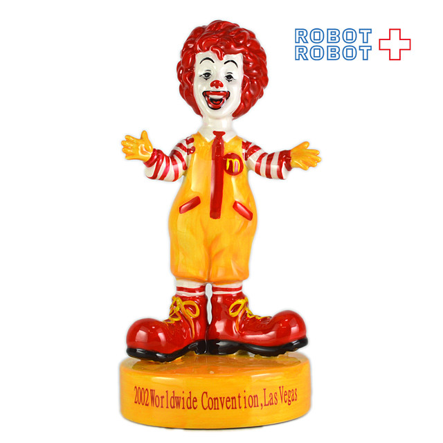マクドナルド陶器製ロナルド フィギュア 02 ワールドワイドコンベンション限定 Robotrobot