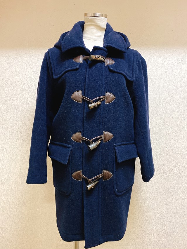 ブルックスブラザーズ ダッフルコート 濃紺色 ウール Brooks Brothers Uta