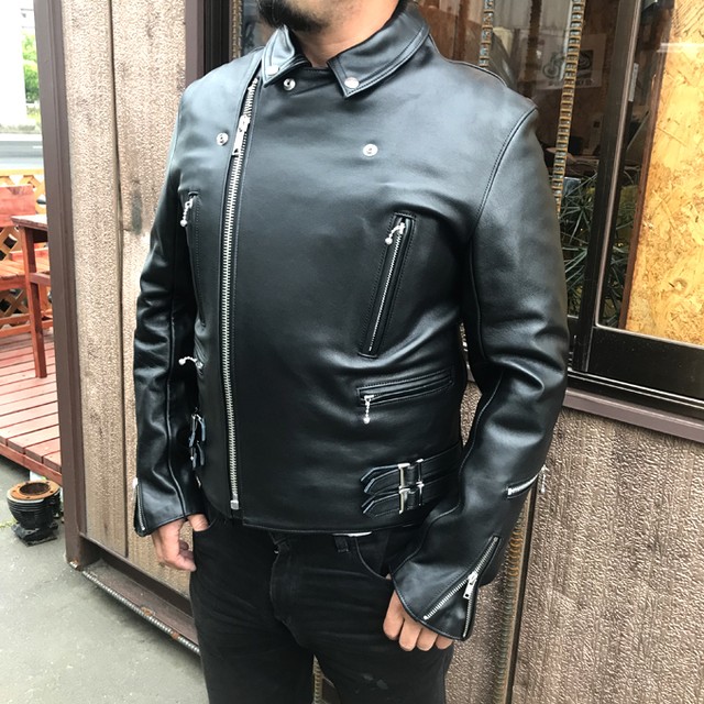 666 Leather Wear トリプルシックスレザーウエア U K Side Belt Riders Jacket Regular Ljm 1 Speed Spunky 69