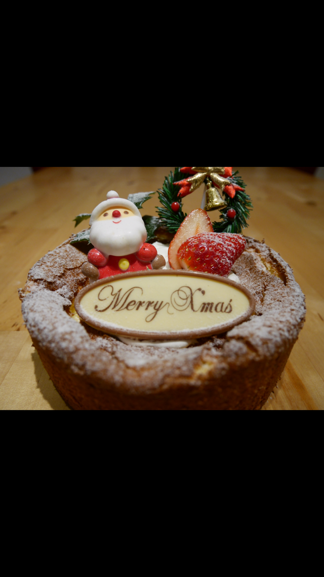 クリスマスケーキ ベイクドチーズケーキ Cassi