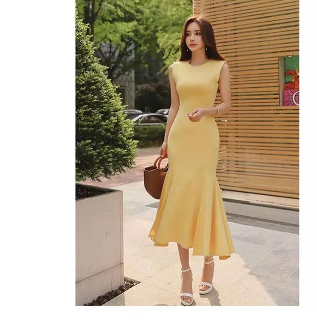 マーメイドイエローワンピース Kr Selectshop