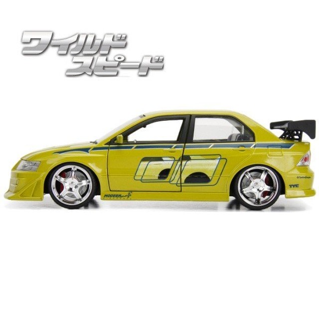 Jadatoys ジェイダトイズ 1 24 ワイルドスピード ダイキャストカー Brian S Mitsubishi Lancer Evolution 7 三菱ランサー エボリューション ランエボ ミニカー マッシブスター