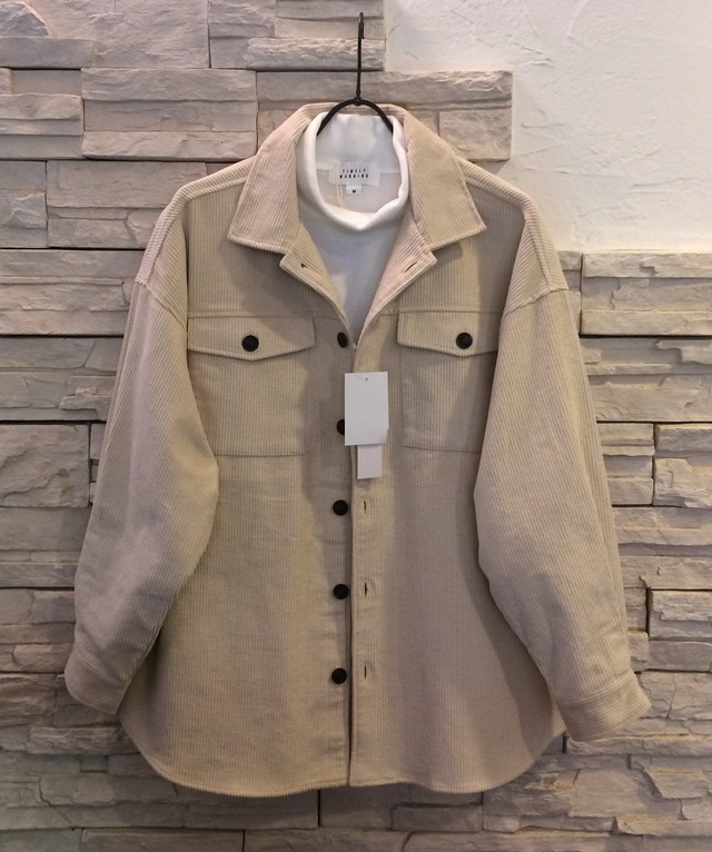 コーデュロイcpoシャツジャケット Wardrobeoita