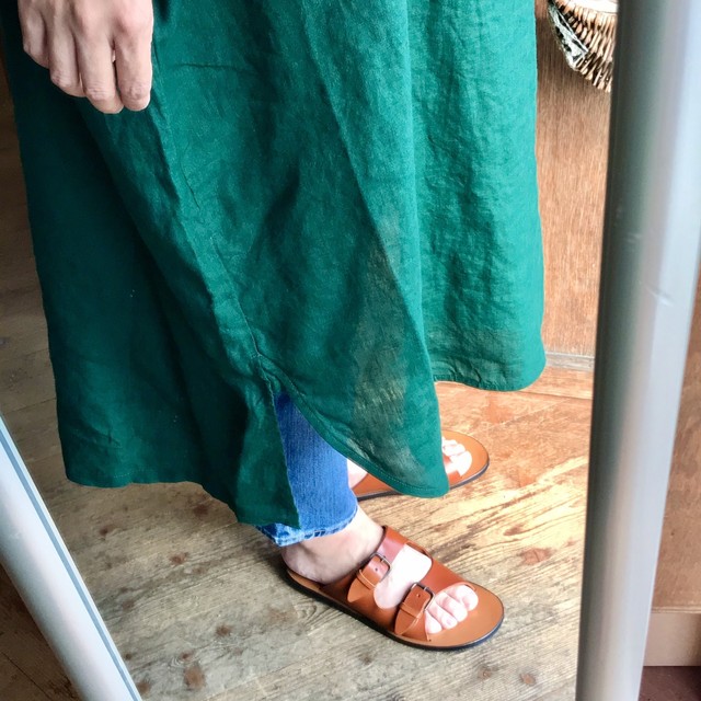 イエローのみ Blue Willowのリネンビッグシルエットワンピース Babylon Zoo