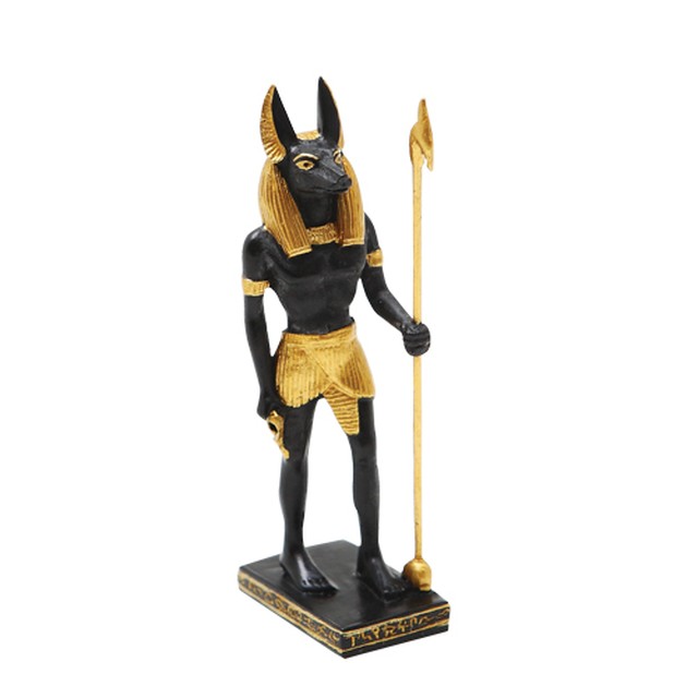 アヌビス神 Anubis 像 フィギュアエジプシャン 置物 フィギュア 古代エジプトp01 Foursometoys フォアサムトイズ ポスター 輸入雑貨の専門店