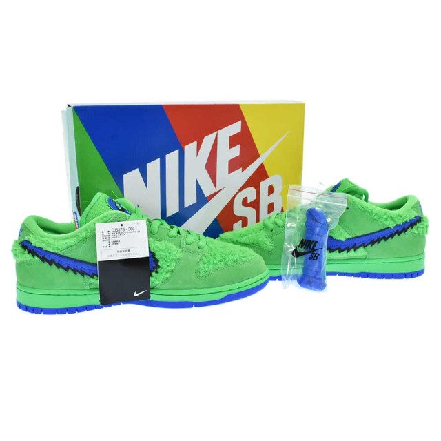 Nike ナイキ Grateful Dead Bears Sb Dunk Low Cj5378 300 エスビーダンクローカットスニーカー シューズ グリーン Us10 5 28 5cm 90h Bring