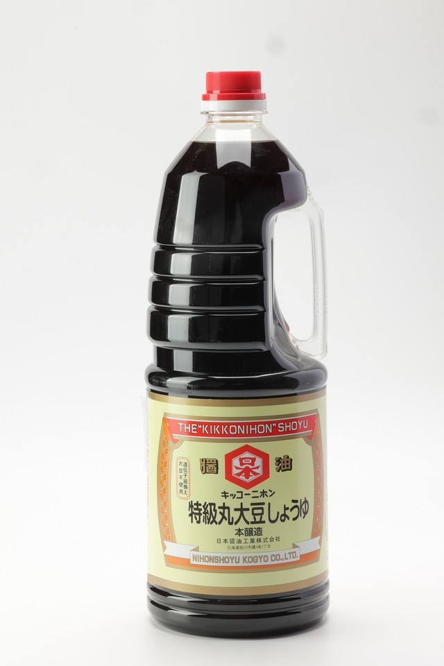 キッコー二ホン特級丸大豆しょうゆ1.8リットル