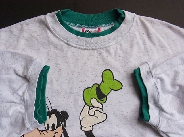 90 S Walt Disney Goofy T Shirt ディズニー グーフィー ヴィンテージ Tシャツ Cyclone